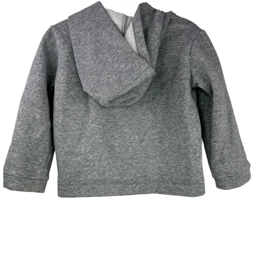 Unisex Gray Nike Sweat Hoodie Size: 24 M - Picture 3 of 3